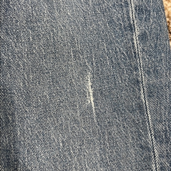 Madewell Classic Blue Straight Leg Jeans - Picture 6 of 15